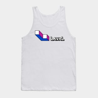 Laval Quebec Flag Decal Tank Top